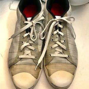 Jack Purcell Converse Unisex Lunarlon low top Sneakers Light Grey Plaid …